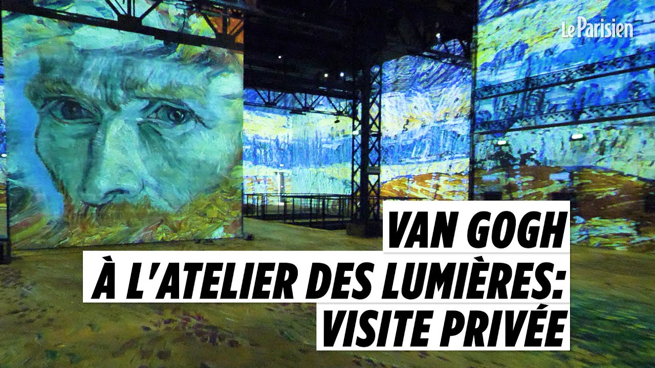 Atelier des Lumières : découvrez l'expo Van Gogh en avant-première