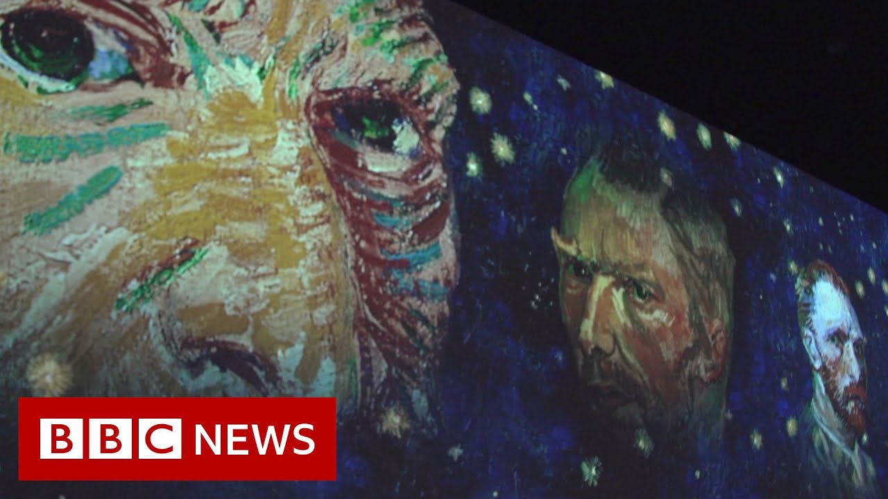 Driving into the art of Vincent Van Gogh - BBC News