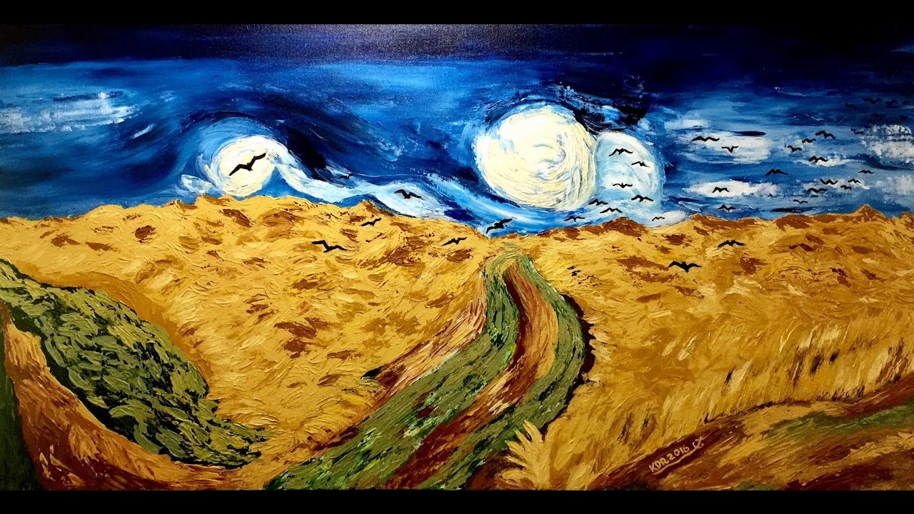 Van Gogh's Corn Field with Crows