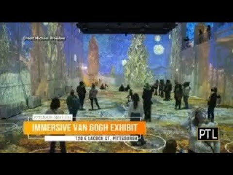 Behind The Scenes At The Immersive Van Gogh Exhibit