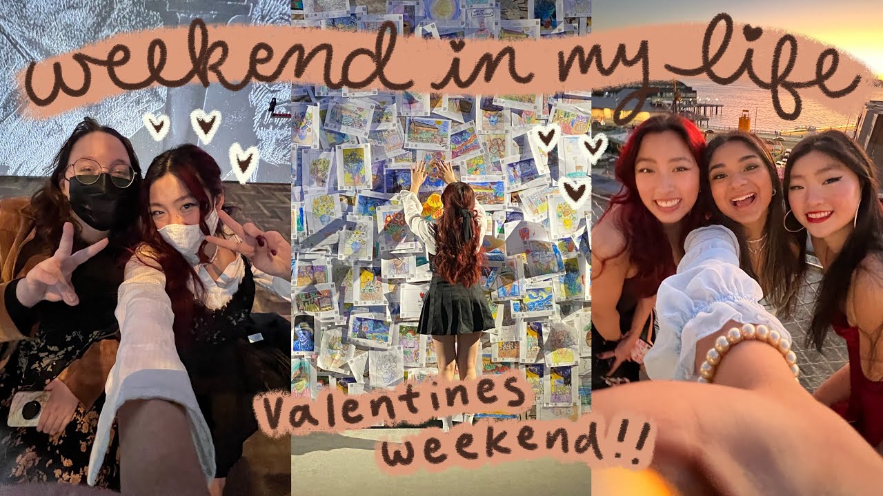 van gogh museum + girls night out | weekend before valentine's day vlog |