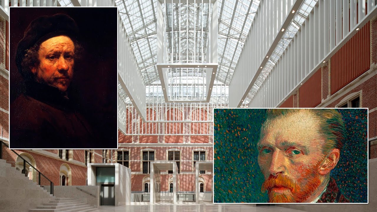 La casa de Rembrandt; el Rijksmuseum y el Museo de Van Gogh
