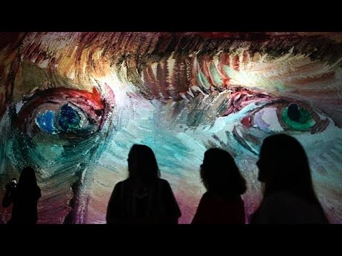 "Van Gogh Live", una original exposición interactiva que ha encantado al público en Río de Janeiro