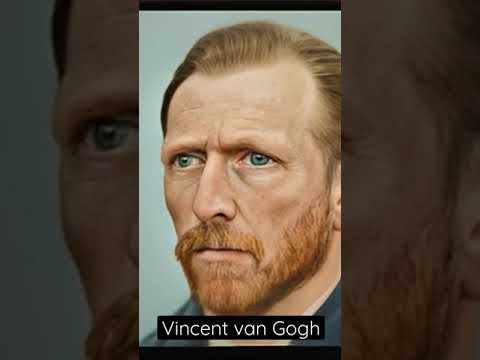 Vincent Van Gogh Brought To Life (AI) #shorts