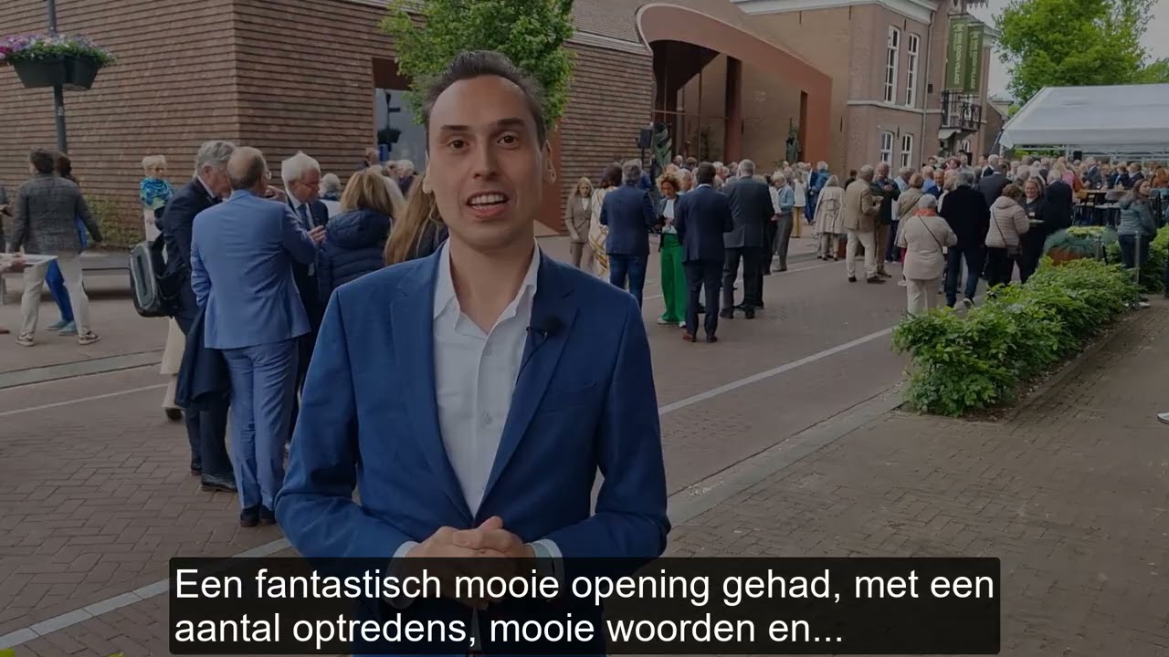 Opening Van Gogh Village Nuenen door Koningin Máxima
