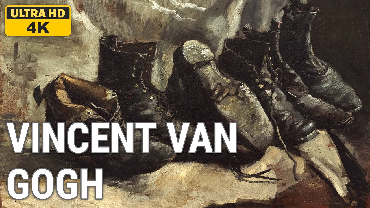Vincent van Gogh: A collection of 10 oil paintings with title and year, 1885-1886 [4K]"