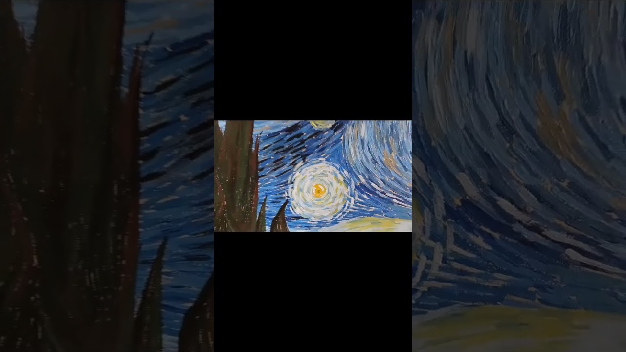 starry night | Vincent Van gogh painting