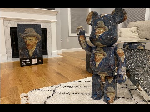Van Gogh Self Portrait 1000% BE@RBRICK Unboxing Video / Best Beginning Collector BE@RBRICK!!!